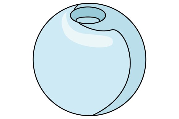 Blue Ball Cat Toys Stickers Vector