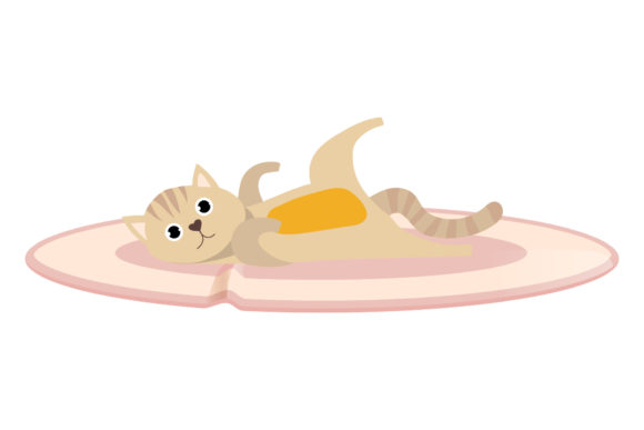 Cat Cut Animals Desain Vector