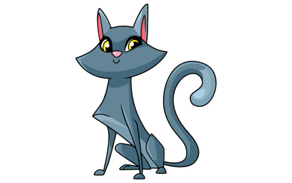 CAT-SITTING Embroidery Design