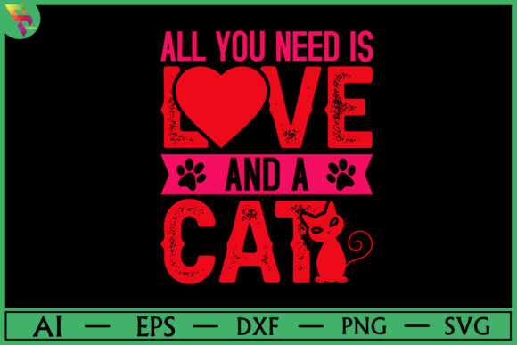 Cat T-shirt Design Lovers