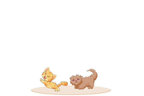 Cat with Cute Style