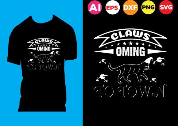 CLAMWS OMING to TOWN T-SHIRT