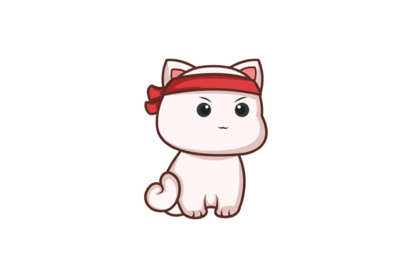 Cute Animal Martial Cat