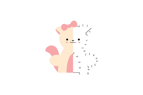 Dot-to-dot Kawaii Cat Review