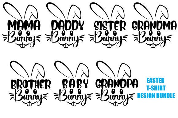 Easter-Tshirt-Design-Bundle Cat