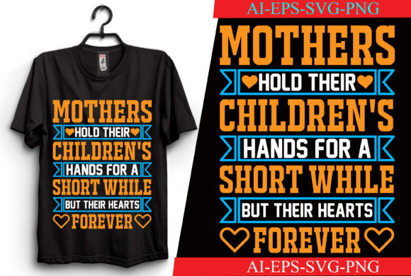 Mothers Hold Their Children's Hands
