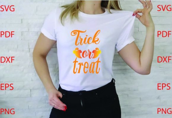 Trick or Treat T Shirt Design