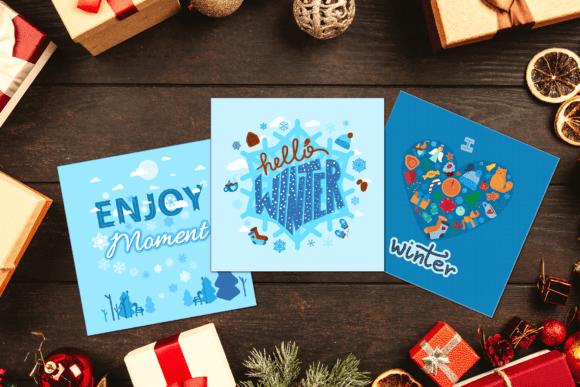 Winter Lettering Set Review